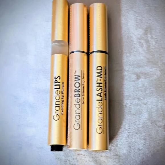 Grande Cosmetics TRIO NEW Full Size Lash-MD, Lips And BROW